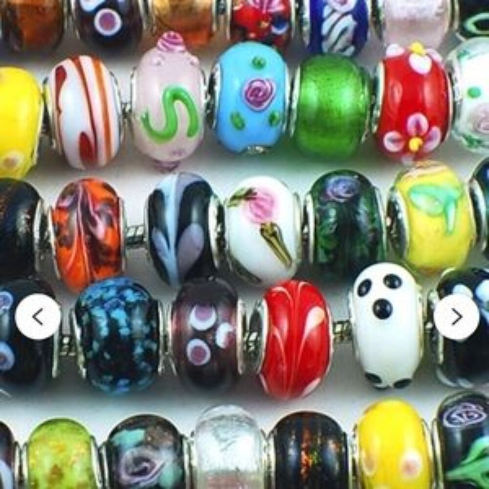 Mystery 50 set of European Beads